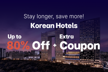Korean Hotels Up to 80% + Extra Coupon (англ.яз.)